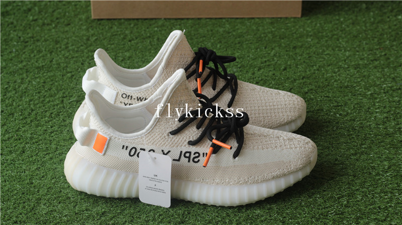 Off White x Adidas Yeezy boost 350 V2 Cream Beige